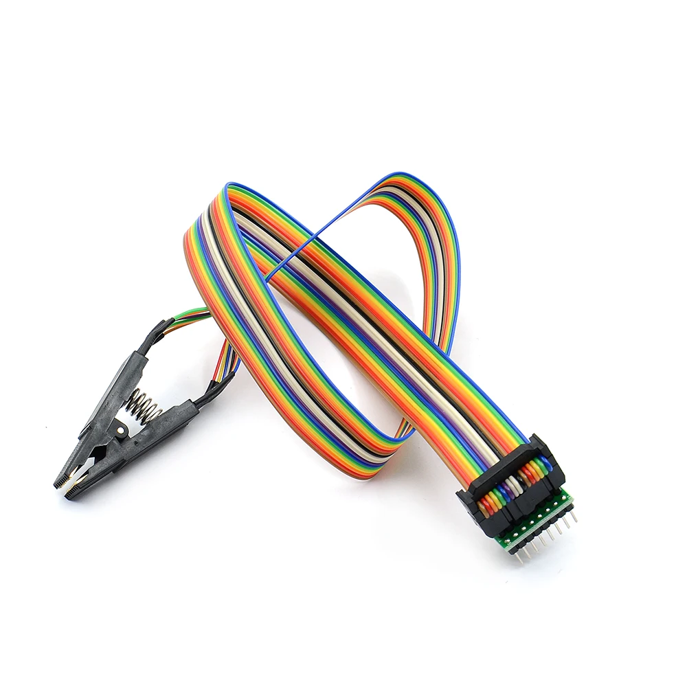 Новое поступление тестовый зажим SOP16 SOP Pin IC К DIP8 для вспышки 25 серии RT809F TL866CS