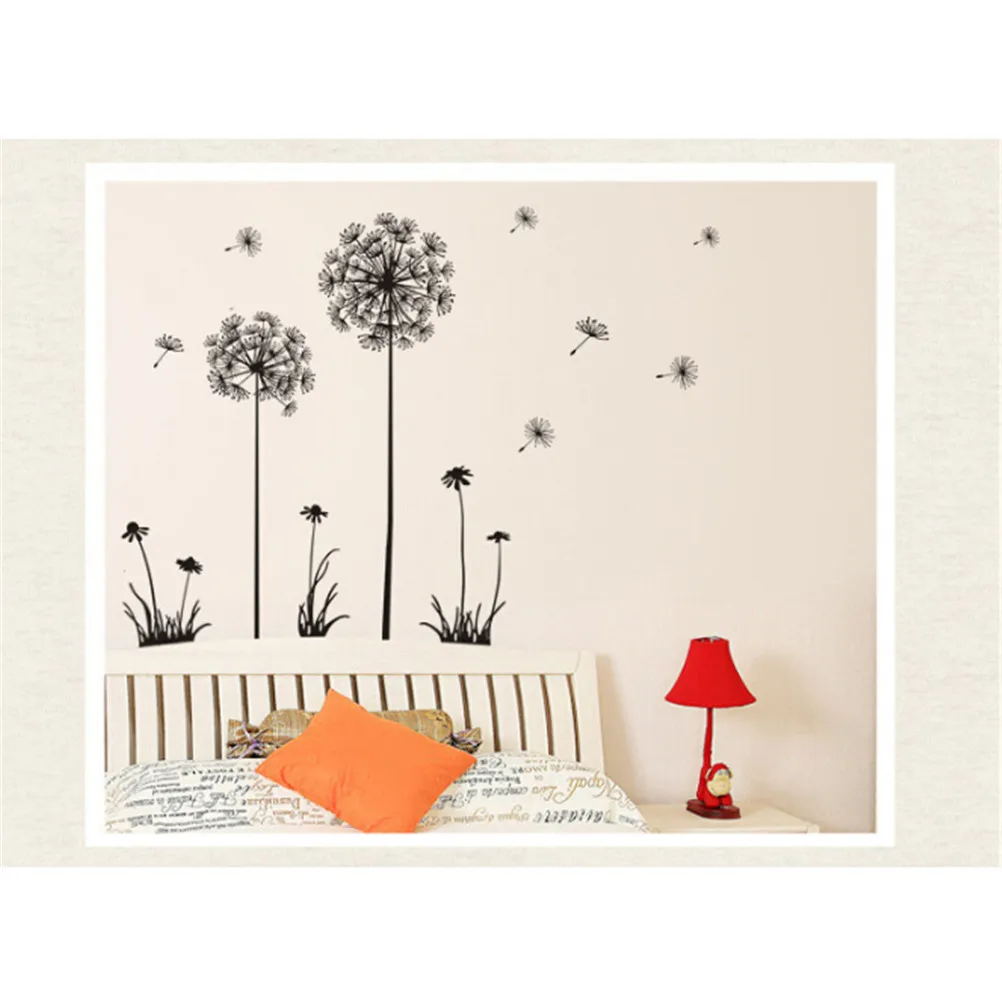 Wall Stickers Removable Art PVC Quote DIY Dandelion Wall Sticker Decal Mural Home Room Decor