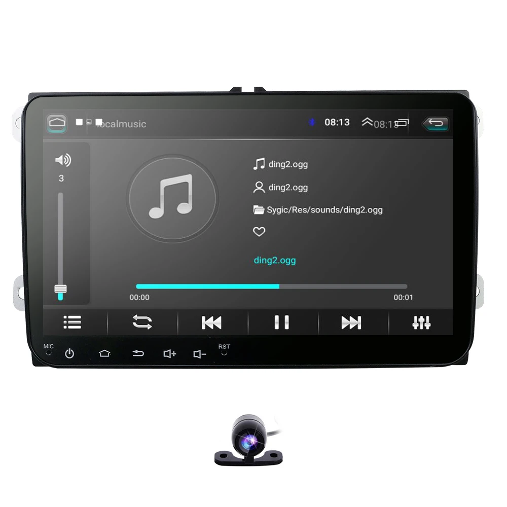 Android 9,0 2Din автомобильный мультимедийный плеер для Volkswagen/Golf/Polo/Tiguan/Passat/b7/b6/SEAT/leon/Skoda/Octavia радио gps