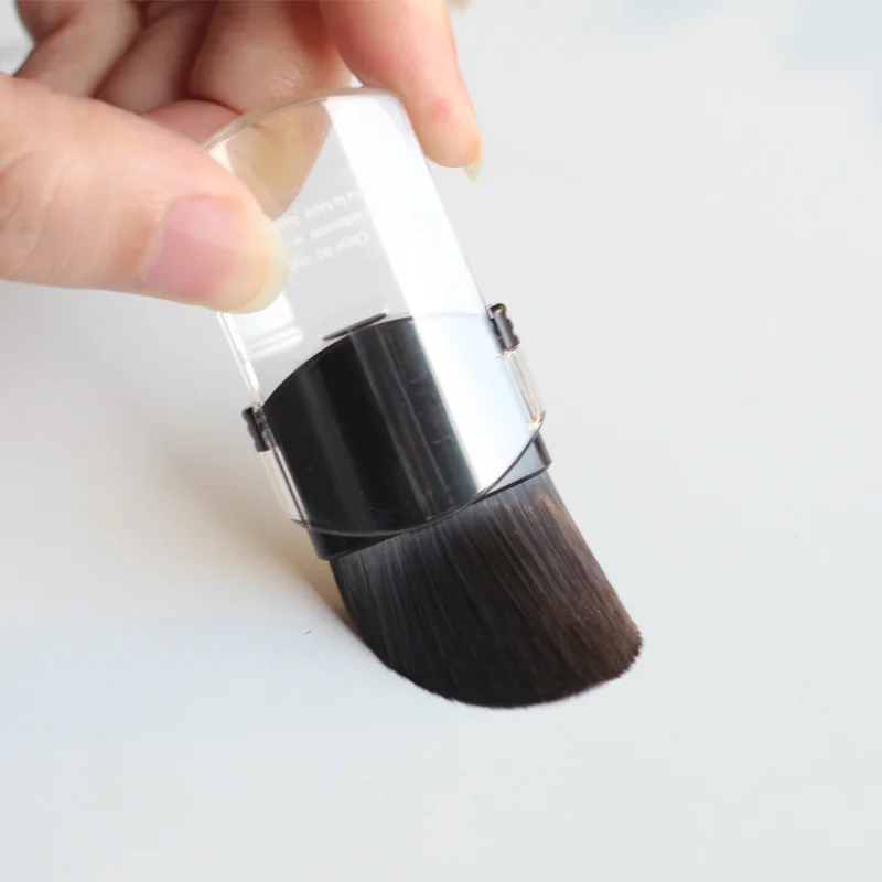 Portable Makeup Brushes Cheek Loose Powder Brush Beauty Fix Make Up Tools Retractable Single Small Cosmetics Brushes for travel Portable Makeup Brushes Cheek Loose Powder Brush Beauty Fix Make Up Tools Retractable Single Small Cosmetics Brushes for travel