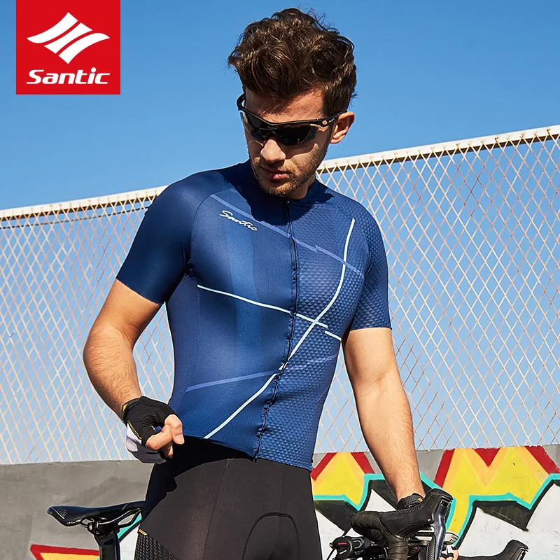 Quick Dry Breathable Summer Mens Cycling Jersey Short Sleeve Men Cycling Jersey