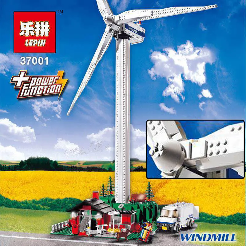 

Lepin 37001A Creative Series legoing Vestas Windmill Turbine Set Children Building Block Bricks Educational Toy Model Gifts 4999