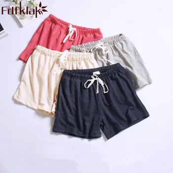 

Women's Pajama Pants 2020 Summer New Modal Sleep Bottoms Pajama Trousers Pijama Short Gray/Apricot Women Sleeping Trousers Q348