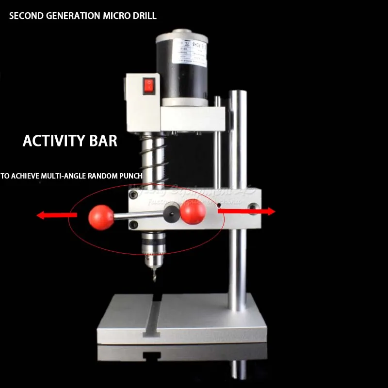 Miniature second generation bench drill tapping tooth machine ER11 (4)