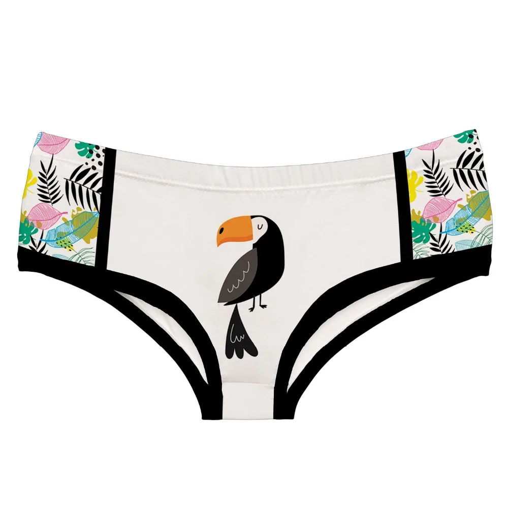 Женские Экзотические трусы LEIMOLIS TOUCAN Красивые с забавным принтом нижнее белье