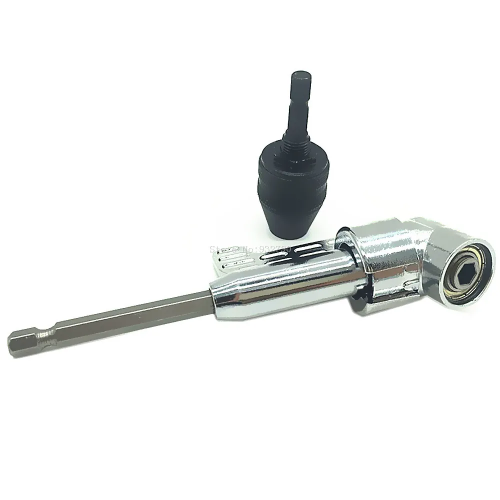 1/4" Keyless Drill Bit Chuck Clamp 0 8mm Hex Shank Adapter Converter