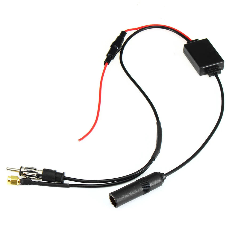 Универсальный автомобильный FM/AM DAB+ антенный сплиттер Кабель-адаптер SMB конвертер автомобильный Радио активный