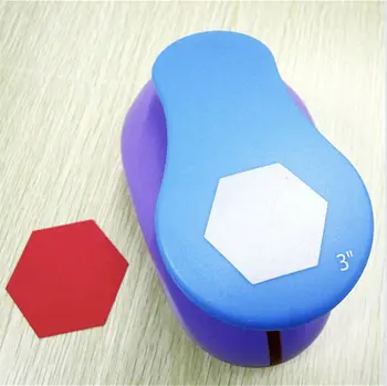 

3 inch craft punch hexago craft punchers scrapbook puncher paper punches scrapbooking punchers cortador de papel de scrapbook