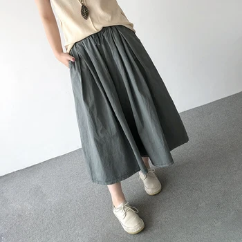 

Women's Cotton Linen Palazzo Pants Wide Leg High Elastic Waist Long Pants