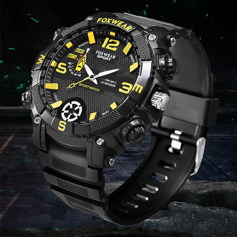 

FOXWEAR 9C Voice/Audio USB Recorder Wearable Smart Band Watch HD Camcorder Rechargeable Dictaphone MP3 Player Recording Pen