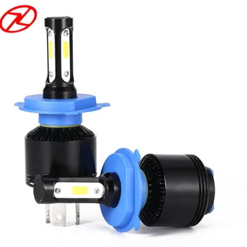 

2Pcs H4 Hi Low Beam 8000LM 72W Car LED Headlight 6000K White High Power Headlamp Light Bulbs Auto Light-emitting Diode Lamps