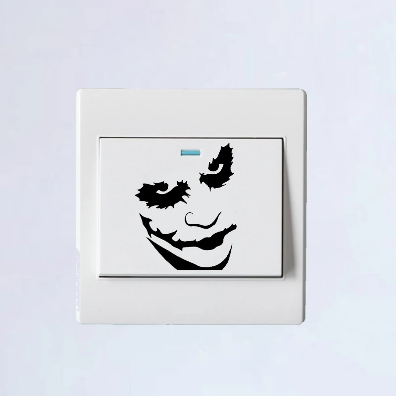 

Joker Fashion Home Decor Wall Sticker Bedroom Vinyl Light Switch Decal 6SS0061