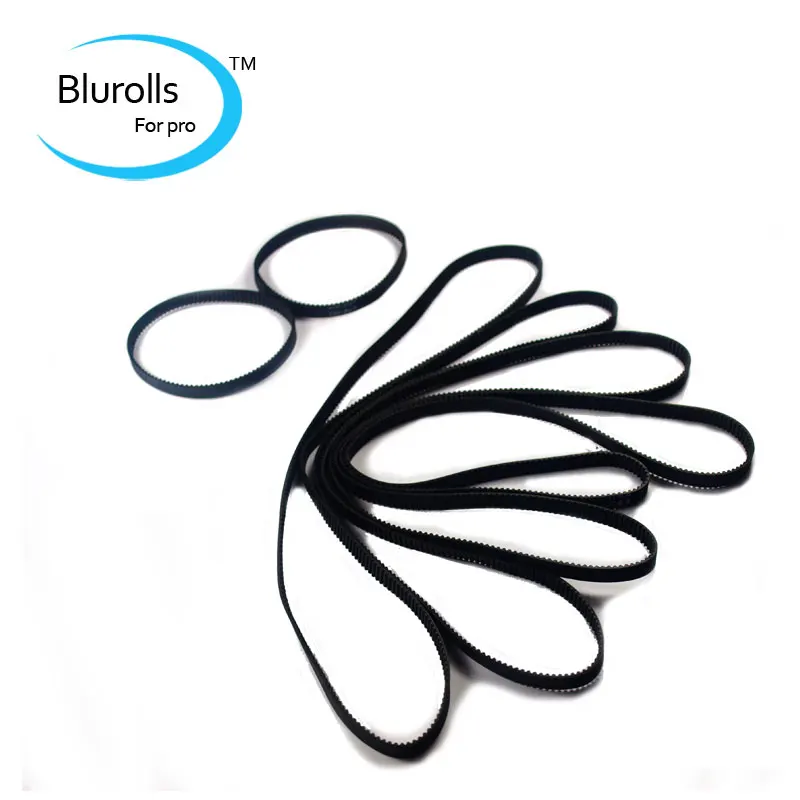 Blurolls Ultimaker 2 Extended 3d printer timing belts pack kit Timing belt GT2 610 4 timing