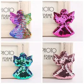 

Women Handbag Pendant Fashion Sequins Bag Accessories Cactus Christmas Tree Shape Bag Accessories Fashion Unique Xmas Kids Gift