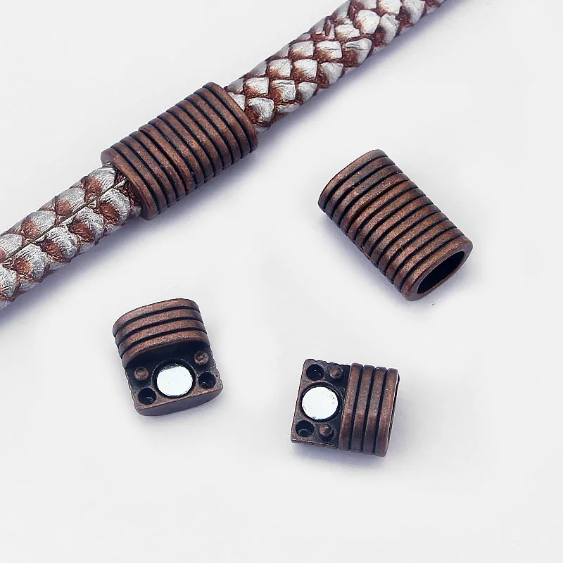 5 Sets Antique Copper Strong Clasp For use With 10x6mm