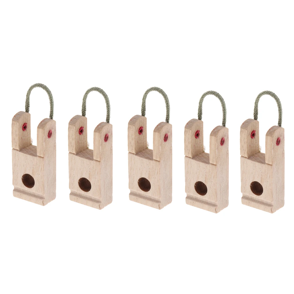 5 Pieces Wooden Piano Hammer Butt Plates/Flanges for Upright/Vertical Piano DIY Replacement Parts Accessories