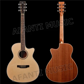 

41 inch Acoustic/ Solid Spruce top / Sapele back and sides/ AFANTI Acoustic guitar (AFA-908)