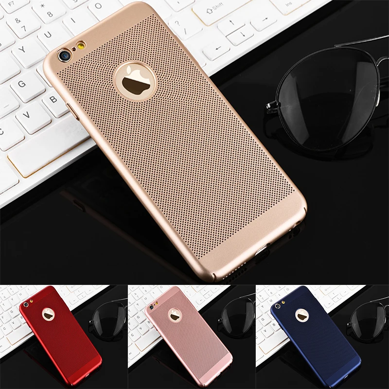 

Luxury Case for iPhone 6 6S 7 4.7inch ultra thin Fashion cellular grid PC Cover back cover for iPhone 6 Plus 7 Plus 5.5inch