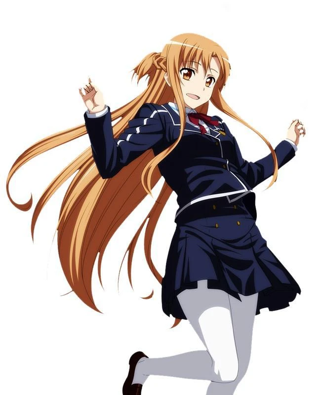Sword Art Online Asuna Student Uniform Cosplay Uniform Uniform Blue Uniform Jobscosplay Design Aliexpress