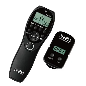 

YouPro YP-870/E3 Wireless Shutter Timer Remote for Canon DSLR 1100D, 1000D, 650D,500D, 450D, 400D, 350D, 300D, 100D