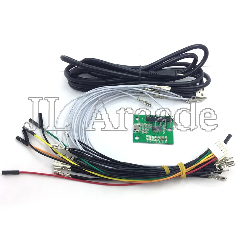 

Xinmotek XM-08 Single Player Arcade Game Controller For PS3 PC Android Raspberry Pi, Zero Delay USB Encoder, JAMMA MAME Machine