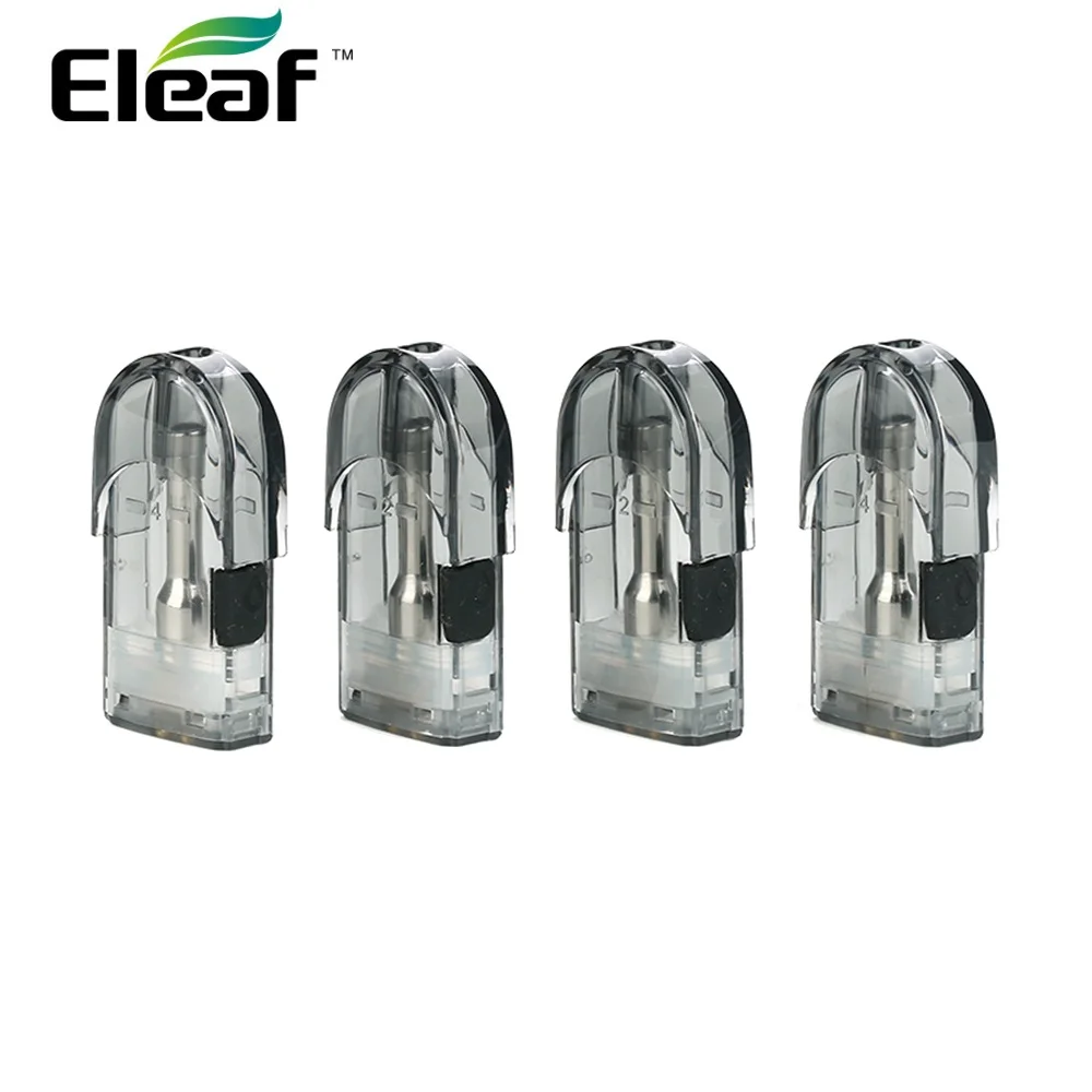 100% Оригинальные Eleaf Elven Pod картридж 1,6 мл ёмкость 4 шт./упак. с 1.6ohm сопротивление для Elven Pod Starter Kit Vape vs ijust