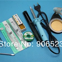 Полностью 11 в 1 SMT SMD паяльные инструменты набор 60 Вт бессвинцовый электронный паяльник с паяльным аксессуаром