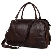 Men Business Casual Travel Handbags Large Capacity 2018Unisex Vintage Tote Travel Brand durable Shoulder bags Brown Messenger Men Business Casual Travel Handbags Large Capacity 2018Unisex Vintage Tote Travel Brand durable Shoulder bags Brown Messenger