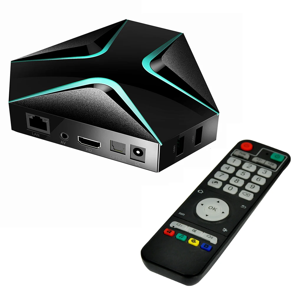 S905X Mini Android Octa Core 64bit 4K HD HDMI 2GB+8/16GB TV BOX with TF Card Slot Dual Wi-Fi Bluetooth Network Media Player amoi v6 dual core android 4 2 google tv player w 2gb rom wi fi tf hdmi black