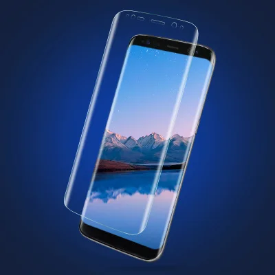 Премиум Полное покрытие экрана протектор для Samsung Galaxy S6 Edge S7 / S8 Plus Защитная HD