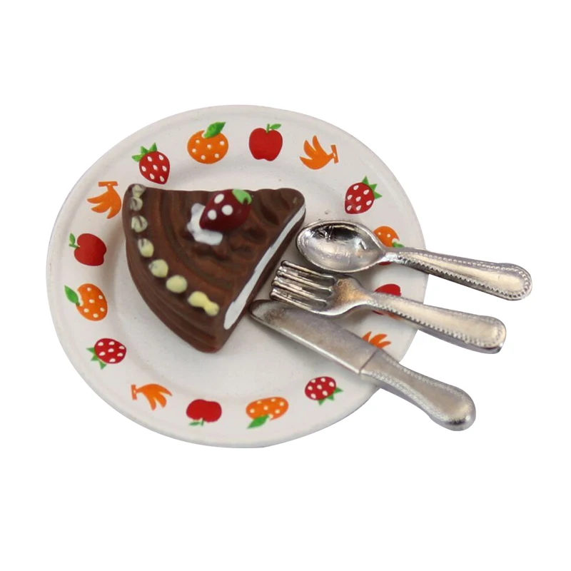 1:12 Scale Miniature cutlery metal knife mini dolls kitchen spoon fork tableware12 pieces dollhouse 1:12 Scale Miniature cutlery metal knife mini dolls kitchen spoon fork tableware12 pieces dollhouse