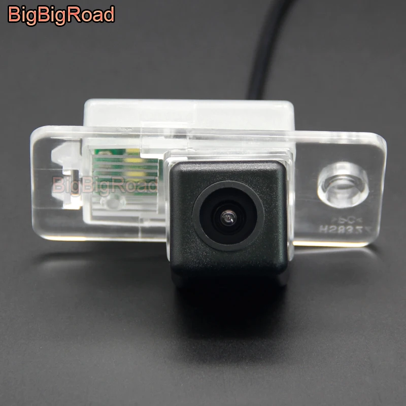 

BigBigRoad Car Rear View Parking Backup Camera For Audi A3 A5 2012 2013 2014 2015 S3 A4 S4 S5 A6 A6L S6 Q7 A8 A8L S8 RS3 RS5 RS6