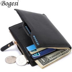 

New 2016 Men Wallets with Coin Bag Zipper Famous Brand Mens Wallet Male Money Purses Wallets New Design Top Men Wallet 836