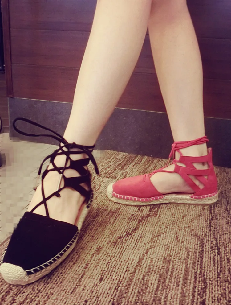 ankle strap flats closed toe