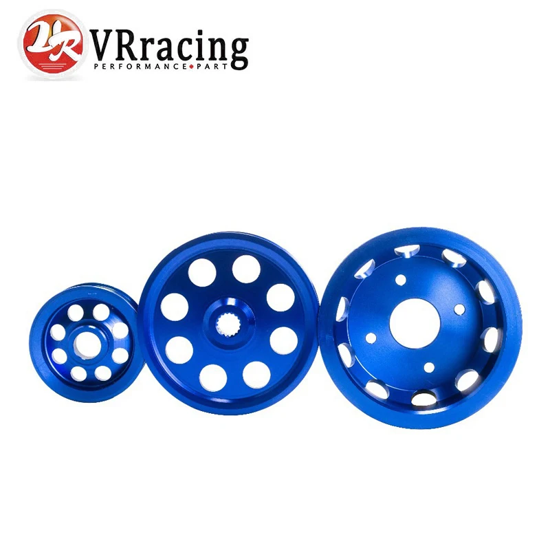 

LZONE - LIGHT WEIGHT CRANK PULLEY For Nissan SILVIA S14 S15 SR20 PULLEY BLUE JR6872B
