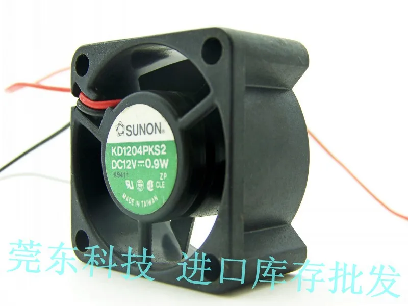 Вентилятор охлаждения для Sunon KD1204PKS2 4020 DC 12V 0 9 W 2 проводной осевой серверный 40 мм 4