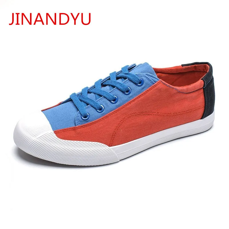

Fashion Color Matching Canvas Shoes Men Sneakers Mens Shoes Casual Outdoor Breathable Vulcanized Canvas Shoes for Men Zapatillas