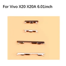 Боковая кнопка для Vivo X20 X20a Мощность вкл/выкл кнопка+ Кнопка громкости набор боковых кнопок, запасные части для Vivo X 20 X 20a 6,01 дюймовый