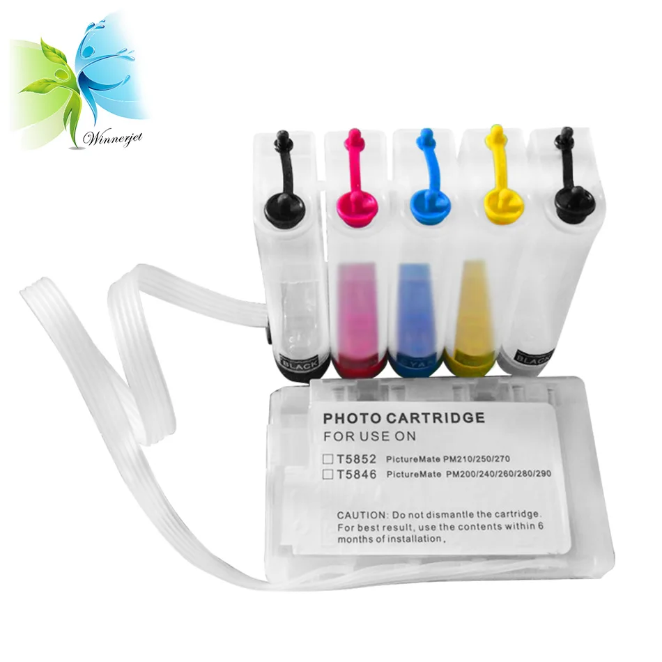 Система непрерывной подачи чернил Winnerjet T5852 СНПЧ для EPSON PM210 PM250 PM270 PM215 PM235 PM310 |