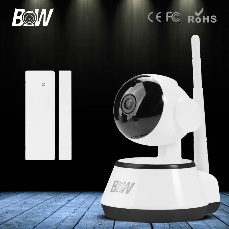 P2P Wireless Wifi IP font b Camera b font font b Door b font Sensor