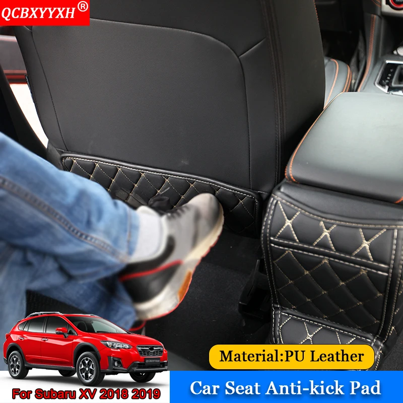 QCBXYYXH автомобильный-Стайлинг 3 шт., защита для сиденья, защита боковых кромок, автомобильные наклейки, анти-кик, коврики для Subaru XV