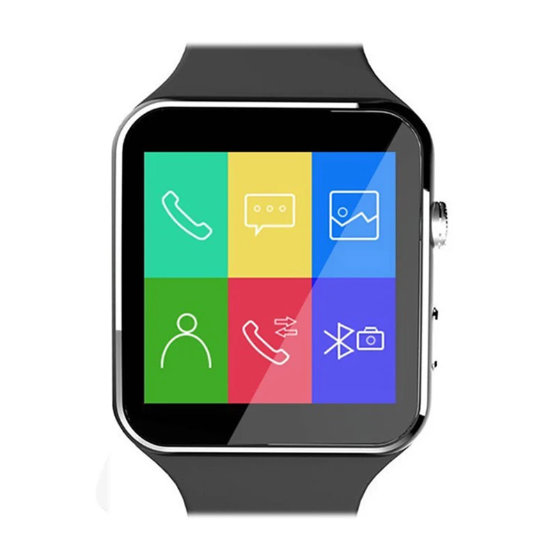 Pewant Bluetooth Смарт часы X6 спортивные Шагомер с камерой поддержка sim карты Whatsapp Facebook