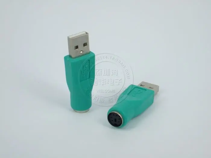 Hot 1pc New USB Male To for PS2 Female Adapter Converter for Computer PC Keyboard Mouse Hot WorldwidePromotion