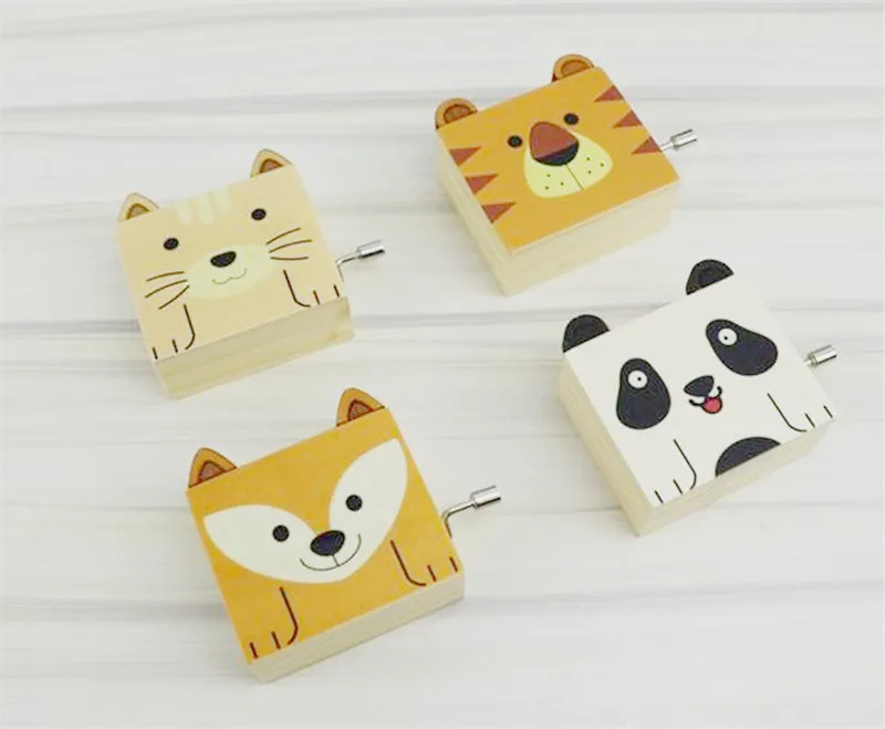 Wholesale Home Decoration Hand Crank Music box Movement DIY Romantic