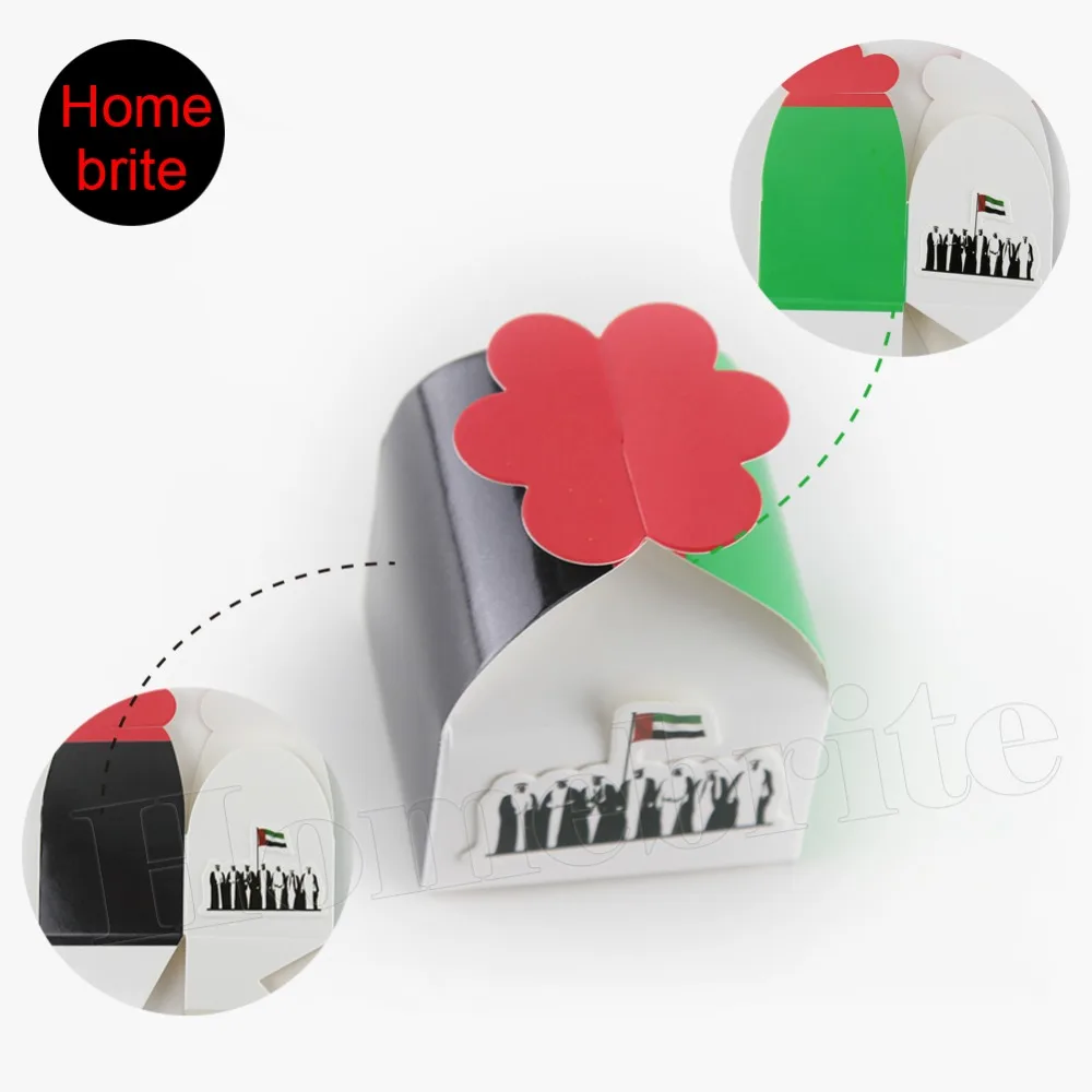20pcs United Arab Emirates Candy Box Wedding Decoration Personalized