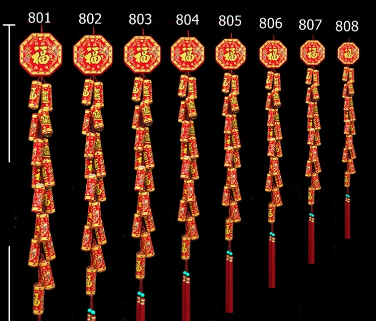 Китайский стиль, имитация фальшивых петардов, реквизит для гостиной, украшение для нового года/весеннего праздника/свадьбы