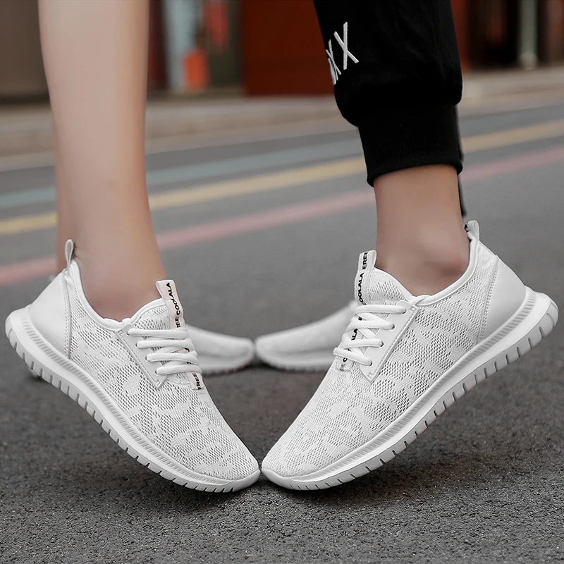

New Plus Size 35-47 Tennis Shoes for Men Women Mesh Athletic Sports Sneakers Outdoor Walking Jogging Mens Breathable Shoe Lovers