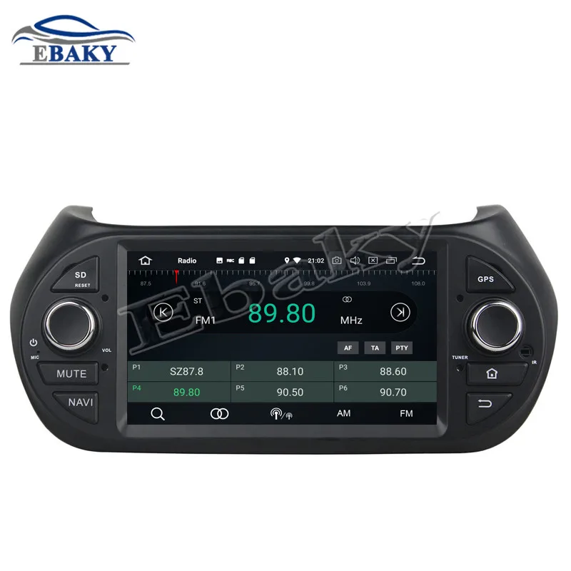 Cheap NaviTopia 4GB RAM 64GB ROM Octa Core Android 8.0 Car DVD Radio for Fiat Fiorino for Citroen Nemo for Peugeot Bipper 2008-2015 15