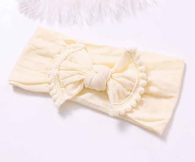 Wide-Nylon-Bow-Headband-with-Pompom-Trim-Round-Knot-Nylon-Head-wraps-Top-Knot-Nylon-Turban.jpg_640x640 (10)