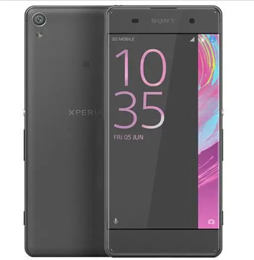 Разблокированный sony Xperia X F5121 5,0 ''3 ГБ ОЗУ+ 32 Гб ПЗУ 4G-LTE отремонтированный сотовый телефон с отпечатком пальца - Цвет: Черный